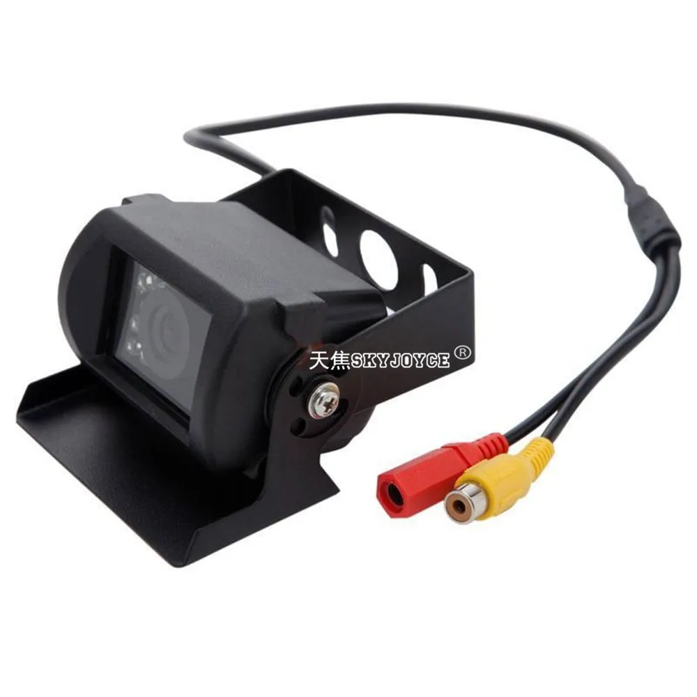 DC12 DC24V Car Parking Camera rearview IR Nightvision Waterproof Rear View Camera With 15M RCA Video Cable Bus Truck Camera 24V (6)