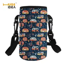 500 мл Спортивная бутылка для воды с чехлом автомобиль-Трейлер изолированная сумка из неопрена чехол держатель рукав обложка Перевозчик Для бутылка-термос чашка