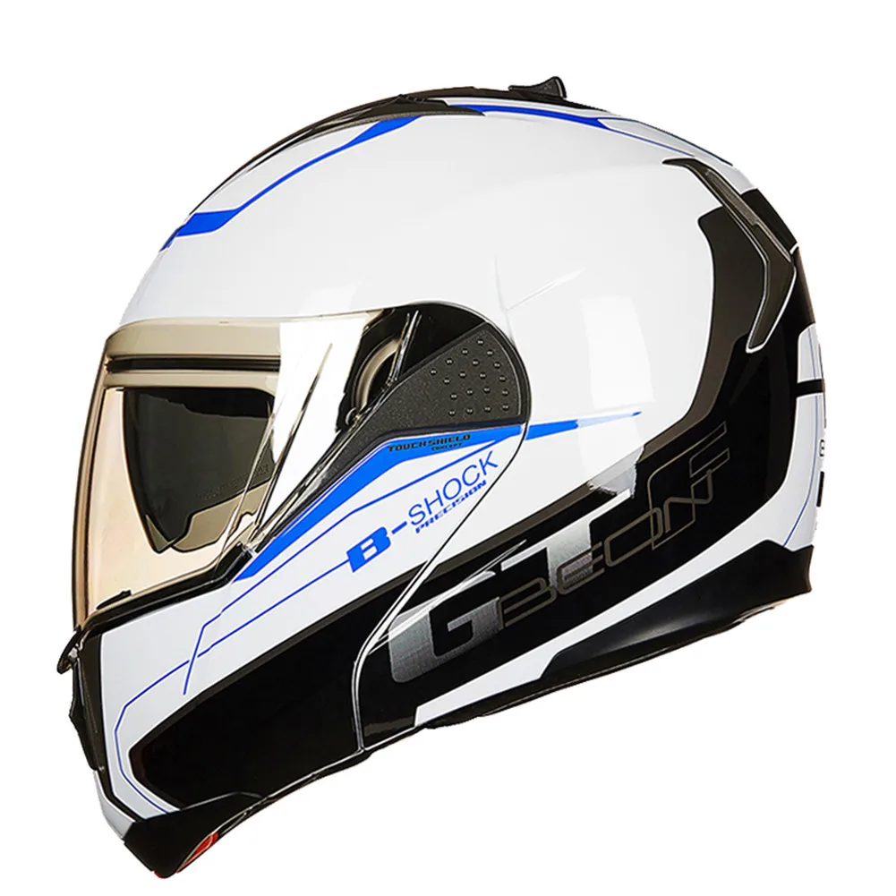 BEON мотоциклетный флип-ап шлем модульный Открытый анфас шлем мото шлем ...