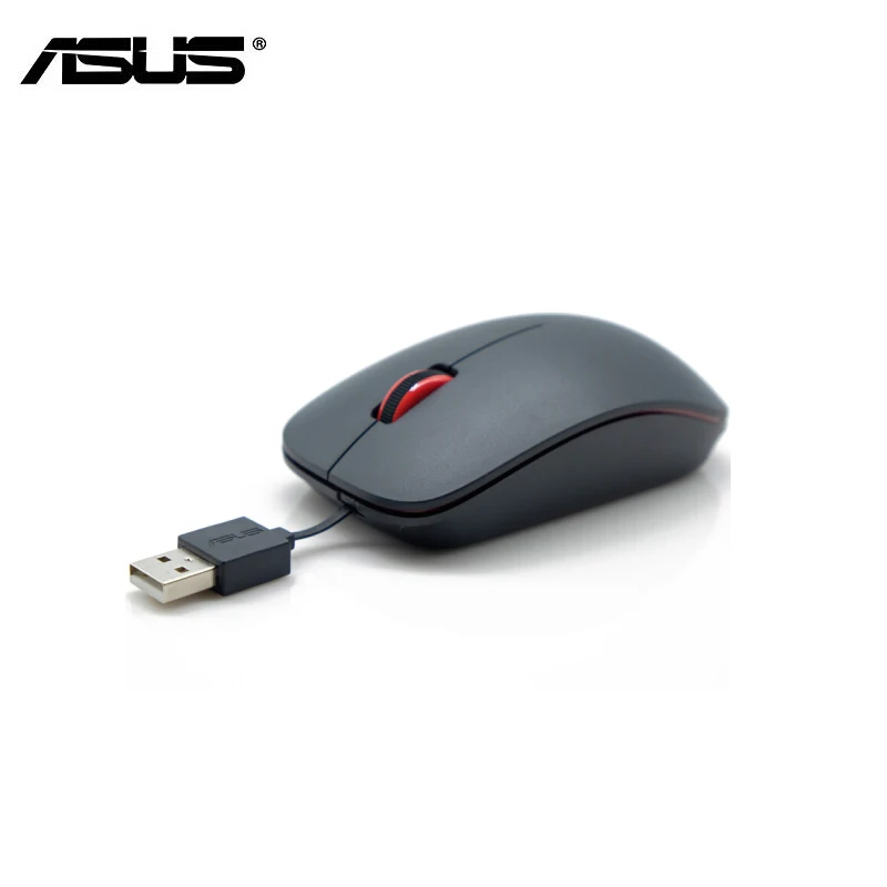 Проводная мышь Asus UT220 pro, проводная USB мышь для ноутбука, настольного компьютера, мыши для дома и офиса, оптическая мышь