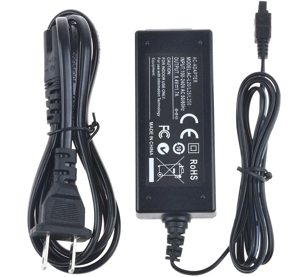 AC Power Adapter Charger for Sony HDR-CX500V, CX500, HDR-CX505V