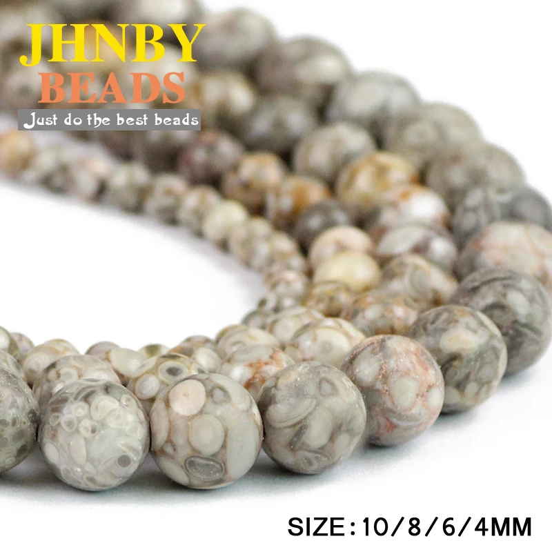 JHNBY Maifanite бусины из натурального камня высокое качество руда круглые свободные