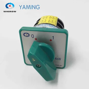 

Cam Switch HZ5-20/4 L02 Electric Changeover Rotary Cut Off Switches 2 Phase 4kw On Off 2 Position 20A On-off 0-1 Silver Contact