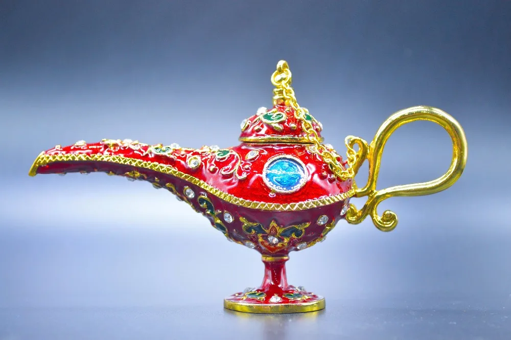 2016 New arrive Red aladin lamp decoration crafts