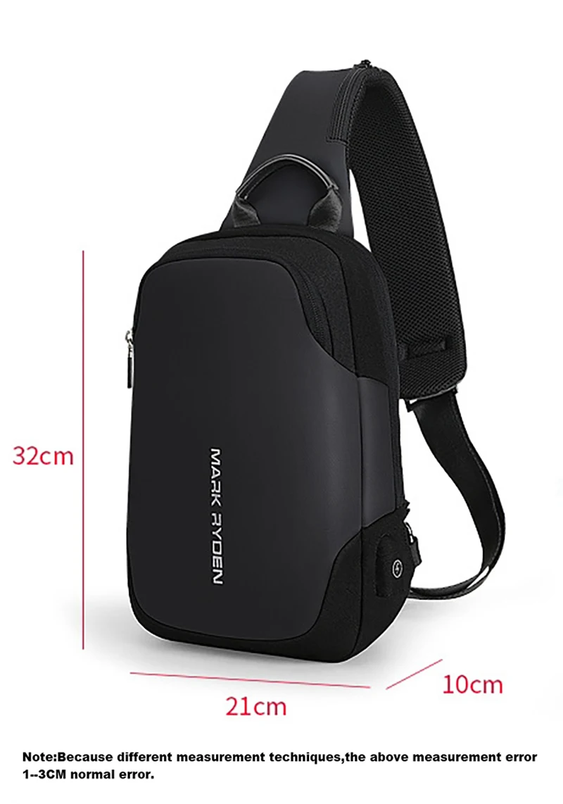 Men's chest bag A