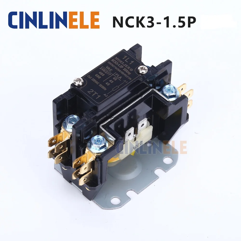 AC Contactor of Air Conditioning type NCK3 20/2 1.5 Pole 1102.5W 20A 220V&110V conditioning tools parts|ac contactor|contactor acair contactor |
