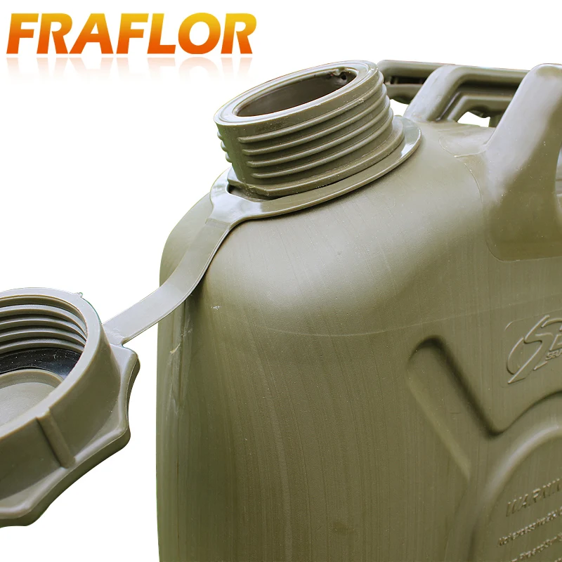 Thickened 20L Oil Can Engineering Plastic Spare Fuel Tank Jerrycan Anti-Static Diesel Barrel Explosion-proof Gasoline Jerry Can