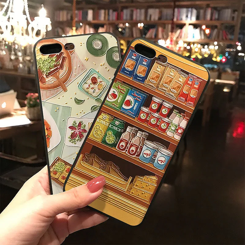 Силиконовый чехол для iPhone X / 6 7 8 6S Plus XS MAX XR | Мобильные телефоны и аксессуары