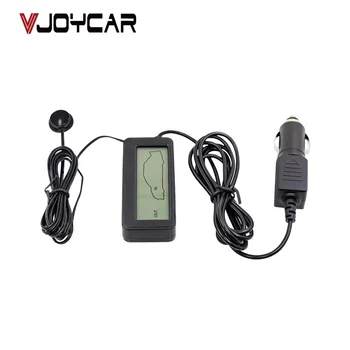 

Car Thermometer Indoor Outdoor Home Automobiles Interior Decoration Thermograph Blue LED Lighte Car Ornament Hydrothermograph