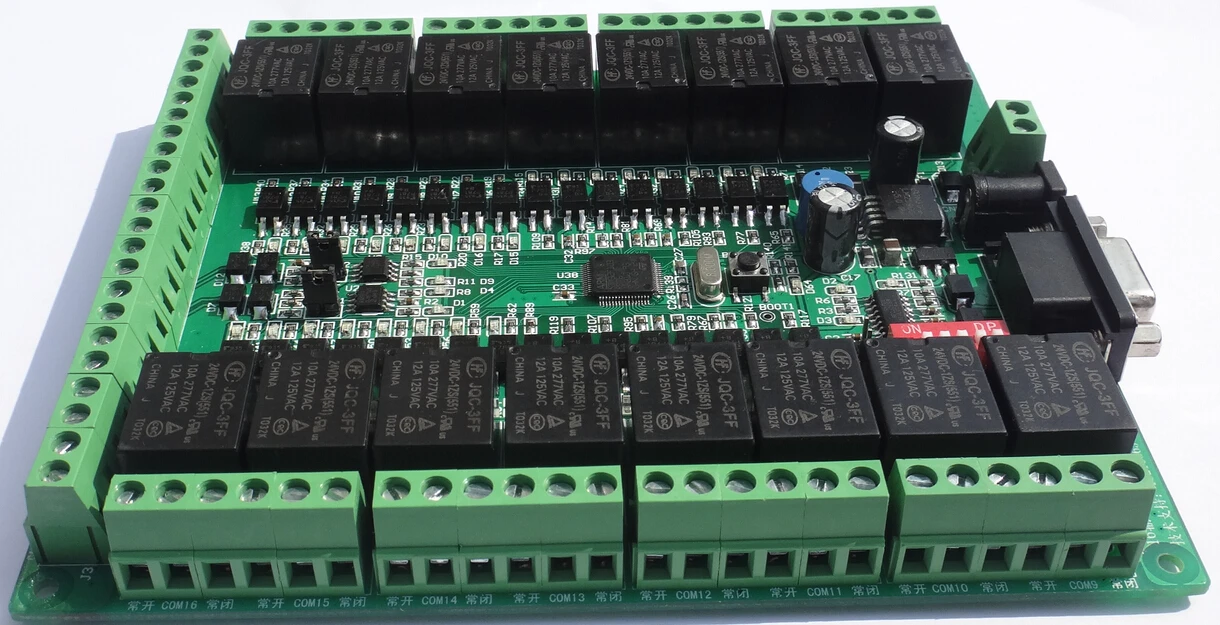 Relay/Control Board/16 Input/16 Output/RS485/RS232/CAN/Programmable