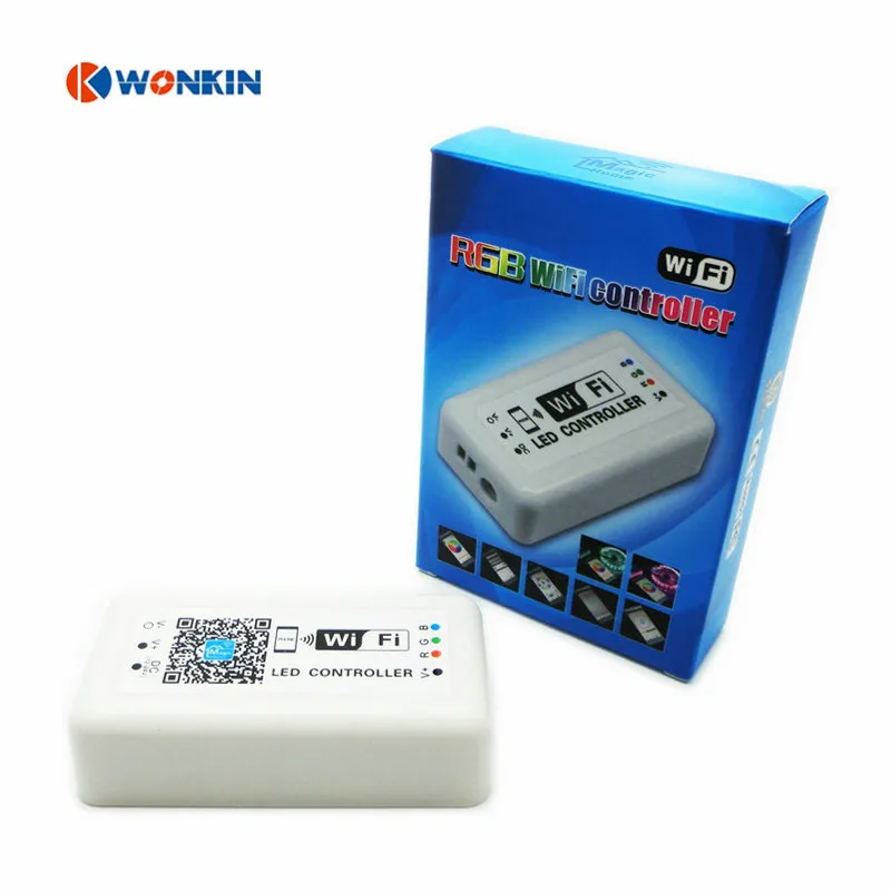 RGB светодиодный контроллер DC12-24V WIFI для светодиодной ленты применимой IOS и Android Mobile