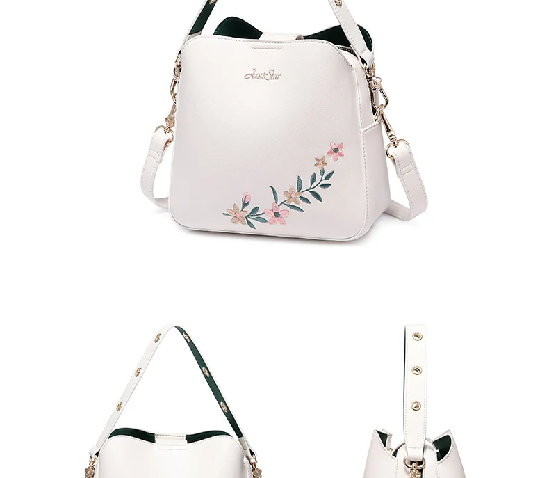 Just star women leather shoulder bag 21