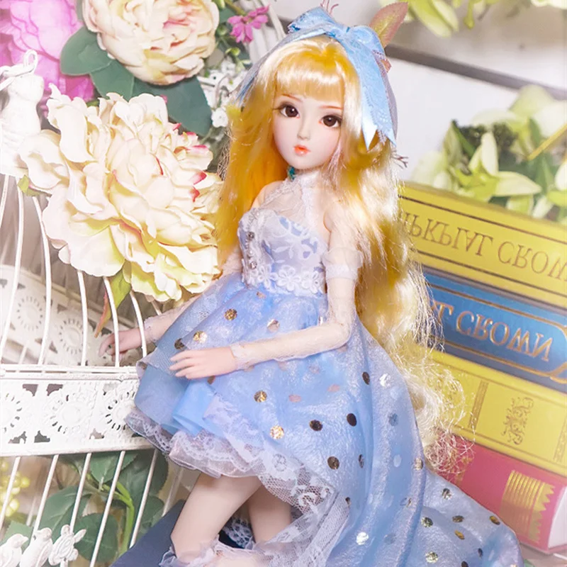Дневник Fortune Days Queen 1/4 BJD шарнирное тело Lilika с макияжем включая одежду обувь для