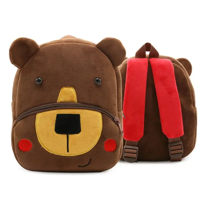 Cute Small Toddler Kids Backpack 3D Animal Cartoon Mini Children Bag for Baby Girl Boy Age 2-4 Years Old - Цвет: NO.27