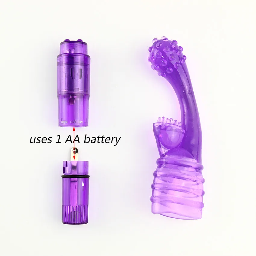 2 colori giocattoli sessuali femminili dito corolla punto G artificiale vibrante impermeabile clitoride prodotti sessuali dildo 1 pz_voghion.com