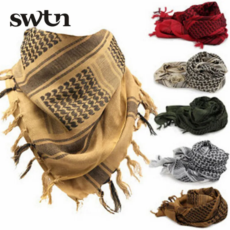 Arab Scarves Men Winter Windproof Scarf Cotton thin Muslim Hijab
