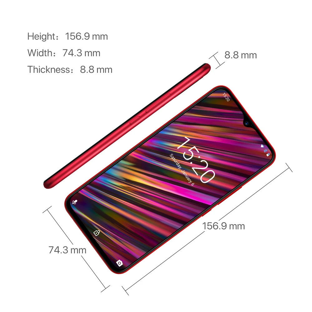 UMIDIGI F1 6.3'' FHD+ Android 9.0 Mobile Phone 4GB 128GB Helio P60 Octa Core Fingerprint Unlock NFC FCC Dual SIM 16MP Smartphone UMIDIGI F1 6.3'' FHD+ Android 9.0 Mobile Phone 4GB 128GB Helio P60 Octa Core Fingerprint Unlock NFC FCC Dual SIM 16MP Smartphone