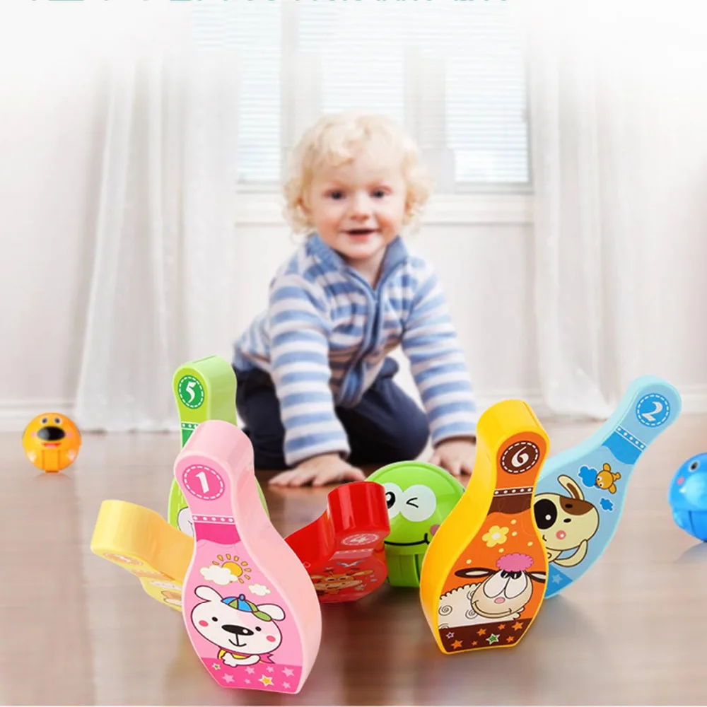 1 tumbler balls + 6 wooden bottles Bowling Toy Sports Children Kids Educational Party Fun Family Game Educational Outdoor Party 1 tumbler balls + 6 wooden bottles Bowling Toy Sports Children Kids Educational Party Fun Family Game Educational Outdoor Party