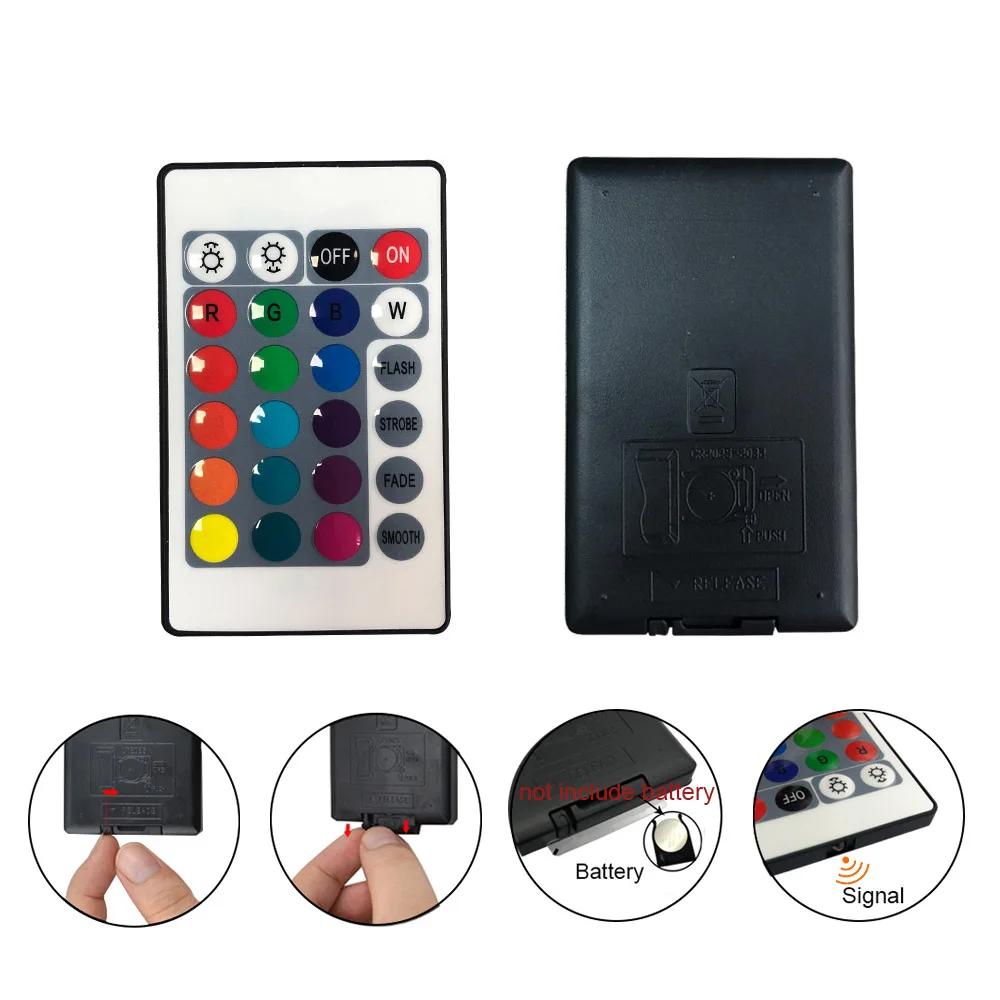 DC 5 24V Мини WIFI RGB/RGBW Светодиодная лента контроллер музыки от Amazon Alexa Google домашний
