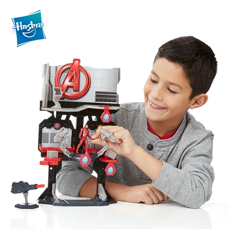 Hasbro Marvel Первый мститель гражданская война министих Spielset Капитан Америка бункер