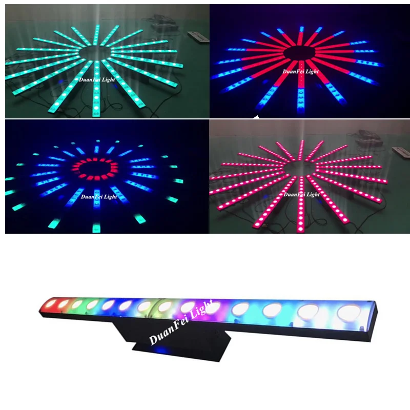 2 предмета в комплекте Свадебные этапов стены шайба Крытый Rgb 14x3 Вт теплый белый