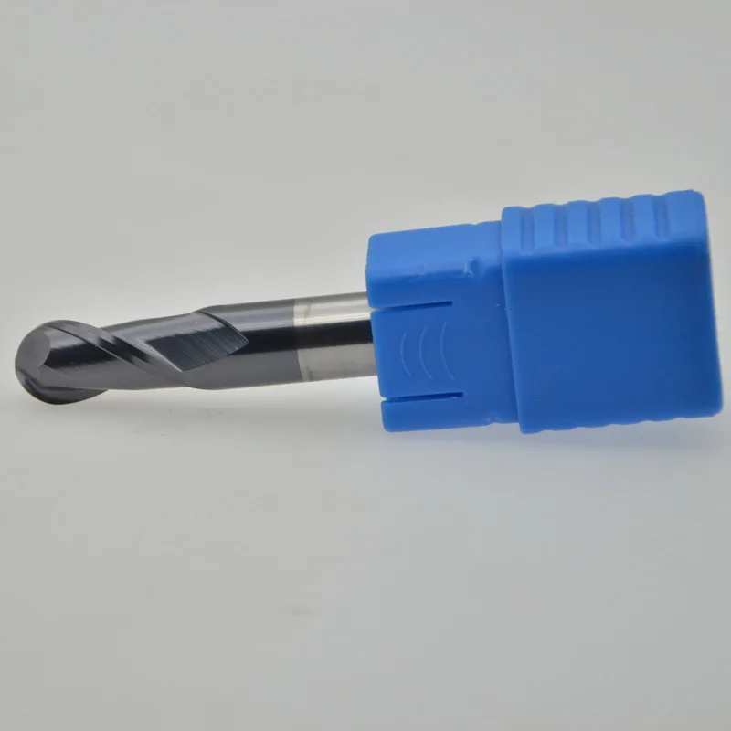MOSASK 2 Flutes HRC55 Ball end milling cutter R1 0 R1 5 R2 0 solid Cemented