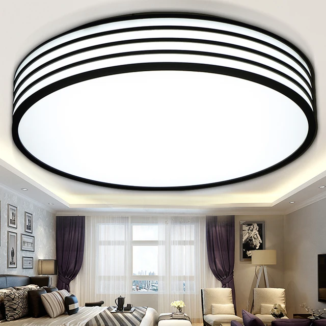 Flush Mount Led Ceiling Lights Bedroom Living Room Modern Acrylic Flush Mount Led Ceiling Lights Bedroom Living Room Modern Acrylic Lamp Luminarias Plafond Verlichting Kitchen