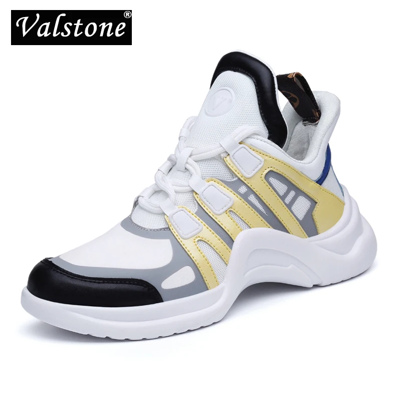 

Valstone Genuine leather sneakers for Women Stylish outdoor walking shoes Quality Vulcanize casual shoes light weight ulzzang