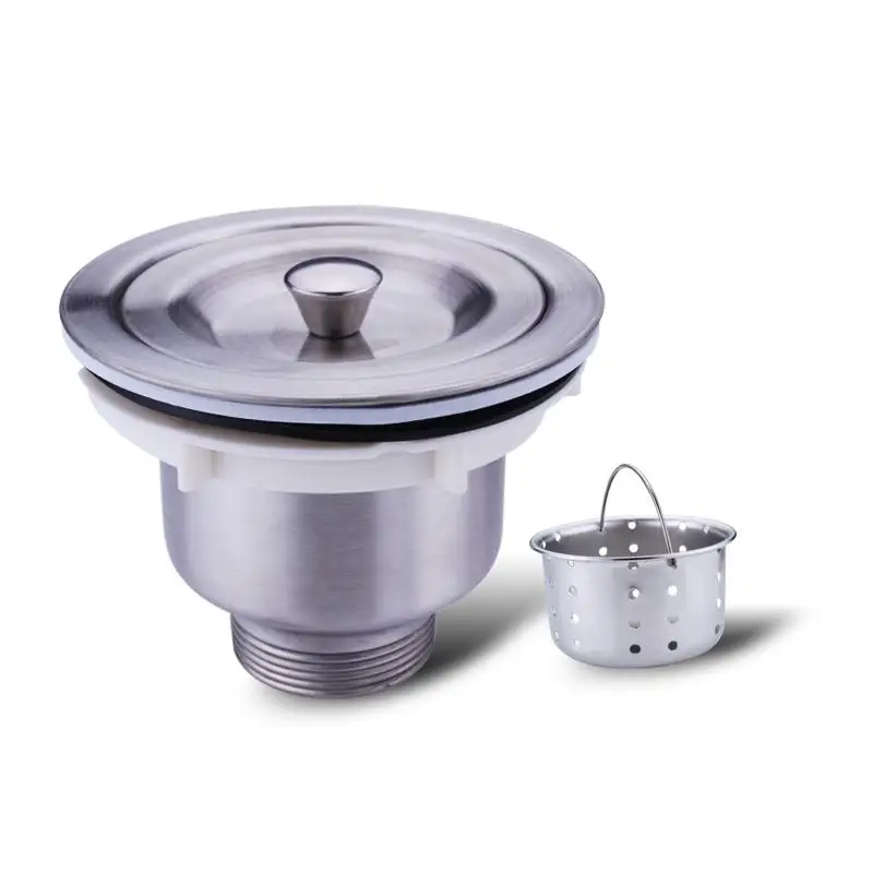 kitchen stainless sink strainer filter bathroom plug water drain plumbing trap hair catcher overflow cover cleaning vegetable - Kitchen Sink Trap kitchen stainless sink strainer filter bathroom plug water drain plumbing trap hair catcher overflow cover cleaning vegetable - Kitchen Sink Trap