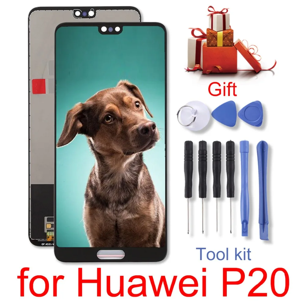 

H New for Huawei P20 LCD Screen and Digitizer Full Assembly Replacement repair parts