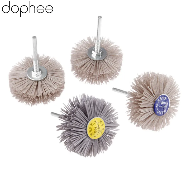 Dophee Dremel аксессуары абразивная нейлоновая колесная щетка полировка шлифовальный