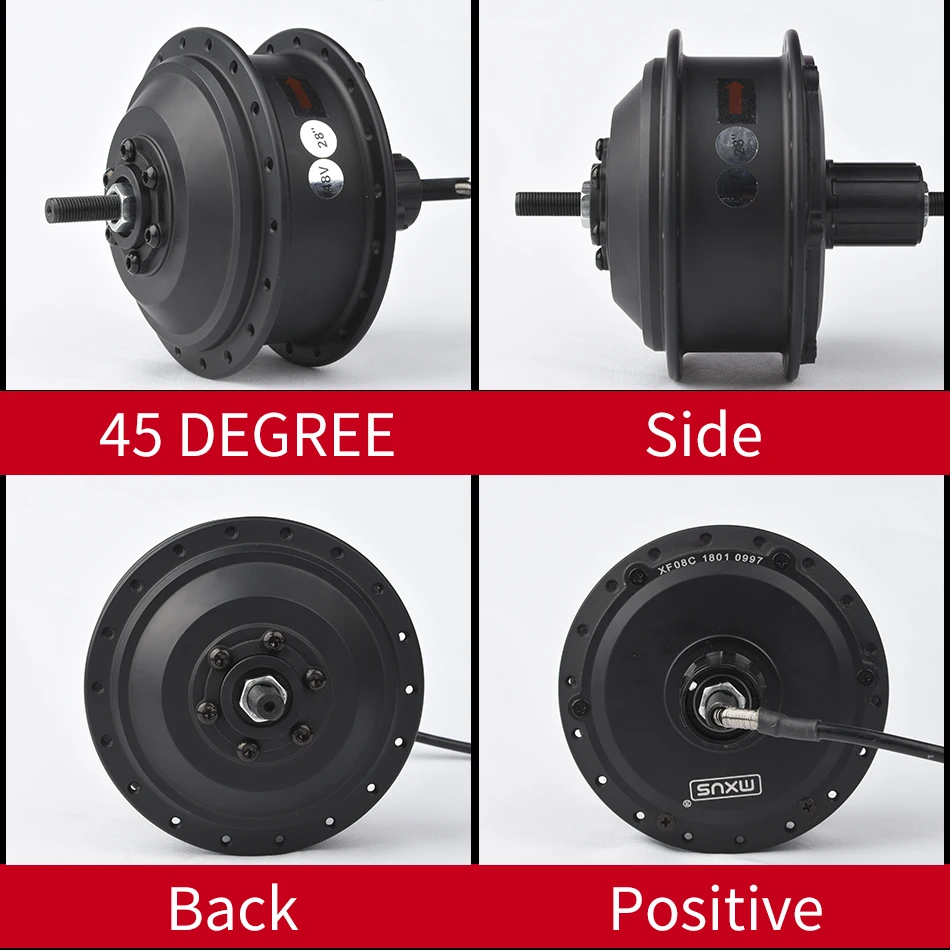 Двигатель для электровелосипеда MXUS XF08C бесщеточный задний мотор кассета 48V350W bldc двигатель электрический мотор для мотоцикла e скутер конверсионный комплект