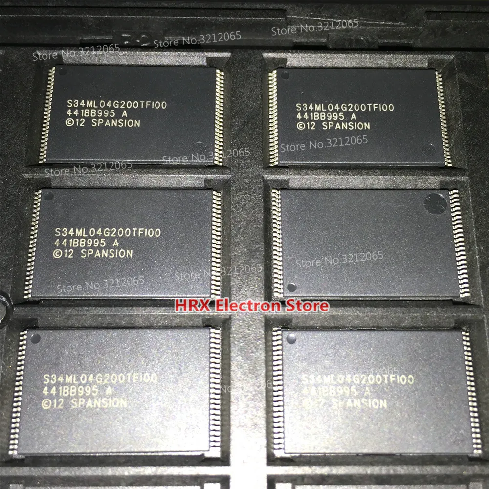 

100% New Original S34ML04G200TFI000 TSOP48 S34ML04G200TFI00 S34ML04G200 In Stock