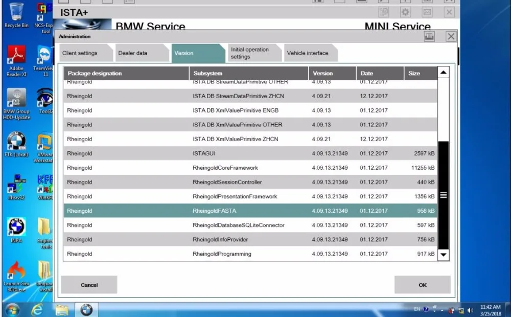 for bmw icom software 2018.03 1