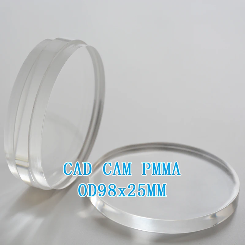 Pmma em Branco para Dental Crown e Pontes Lote Disco Moagem Cad Cam Dental Temporária 7 Pçs - 98*10mm 9 Cheap Escova interdental