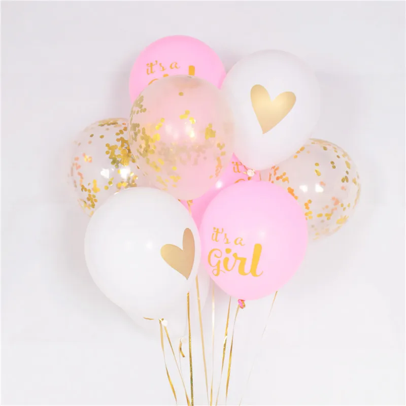 10 шт./лот, Детские воздушные шары на день рождения, Детские вечерние украшения с принтом для мальчиков и девочек