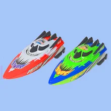 Powerful Remote Control Speedboats 25km/h High Speed Electric Plastic Rc Boats Toys Model Ship Sailing Children Kids Ship