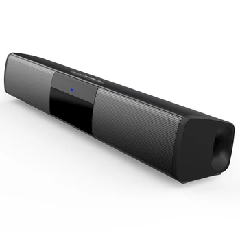

SOONHUA Wireless BT Speaker TV Sound Bar Speakers Support U-Disk/TF Card/AUX-IN With Charging Cable