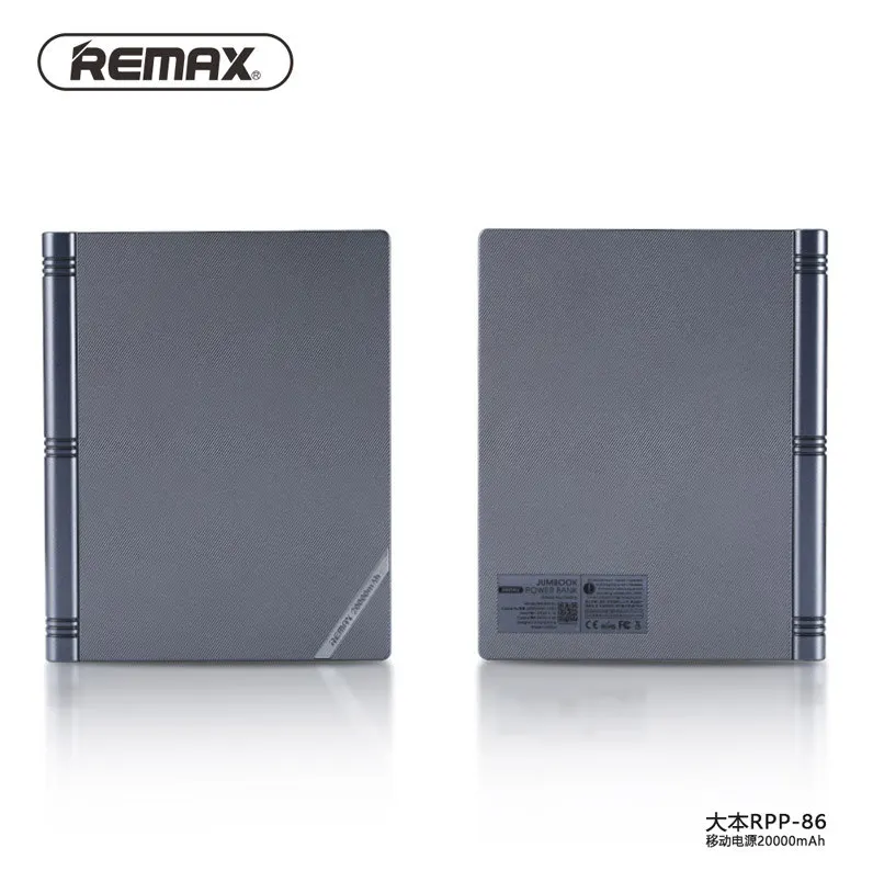 REMAX художественная книга 20000 мА/ч, Мощность банк Портативный большой Ёмкость внешний Батарея мобильного телефона Зарядное устройство для samsung S9 Plus/NOTE 8