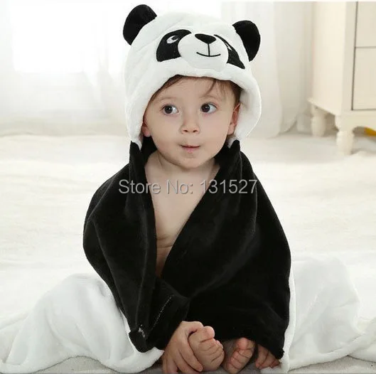 panda baby towel