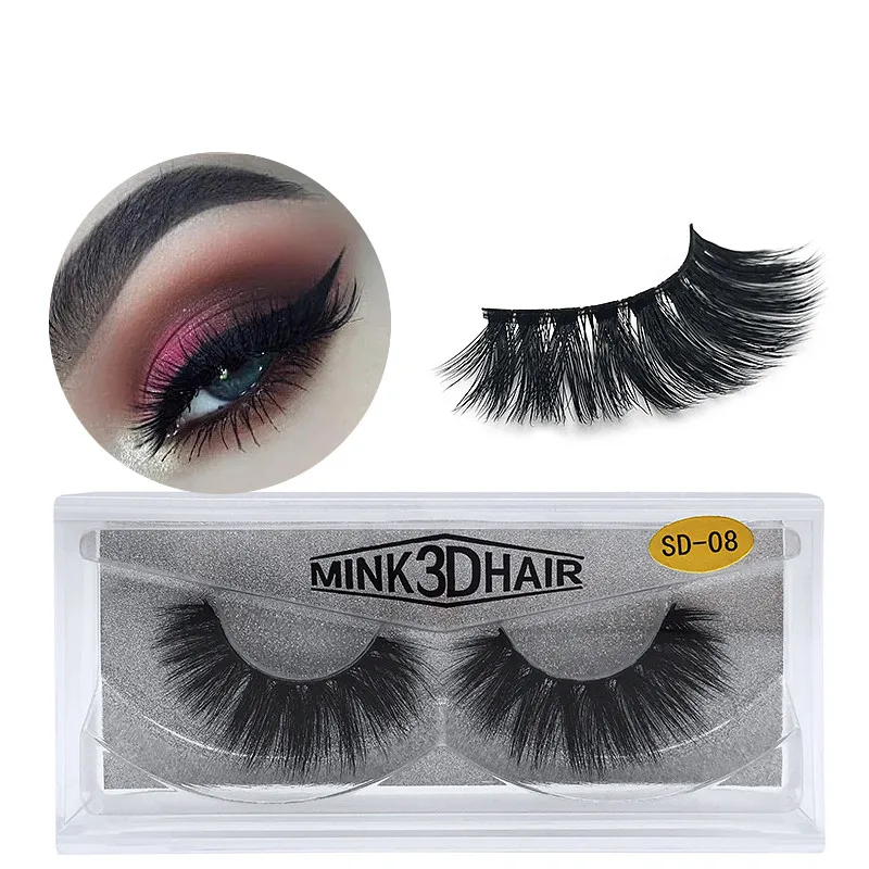 

Handmade eyelashes 3D multi-layer water mink false eyelashes natural comfortable eyelash extension