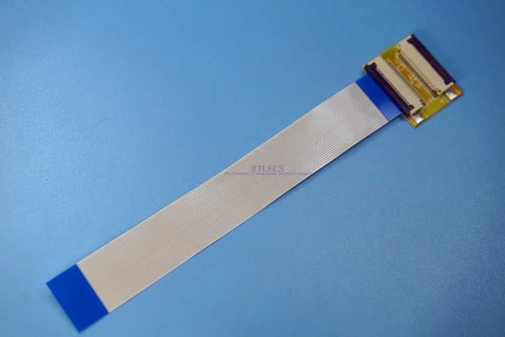 2 комплекта 26 Pin до 26 Pin 0,5 мм Шаг fpc-кабель удлинитель адаптер PCB FFC кабель 100 мм одинаковые стороны