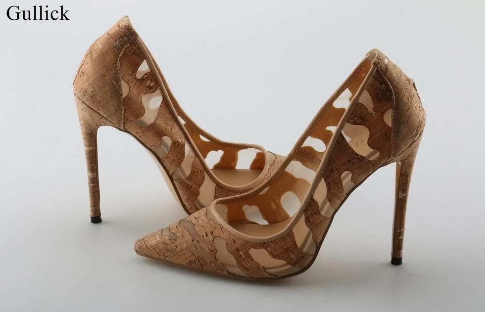 As Talon Bois Robe Pompes Slip Bout Motif Office Haute De Sexy Lady Pointu out Partie Picture Creux Cm Chaussures Femmes 11 on Cut nqwxtY14