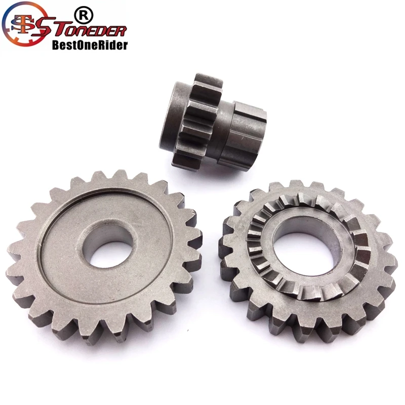 Зубчатые передачи STONEDER Idler Driven Bridge Kick Strat для YX 150 160cc YX150 YX160 двигателя Pit Dirt двигателя мотоцикла мотокросса
