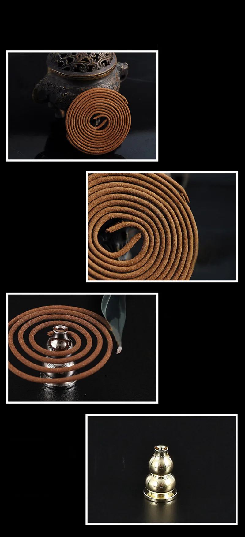 buddha coil incense stick 2 hours burning8