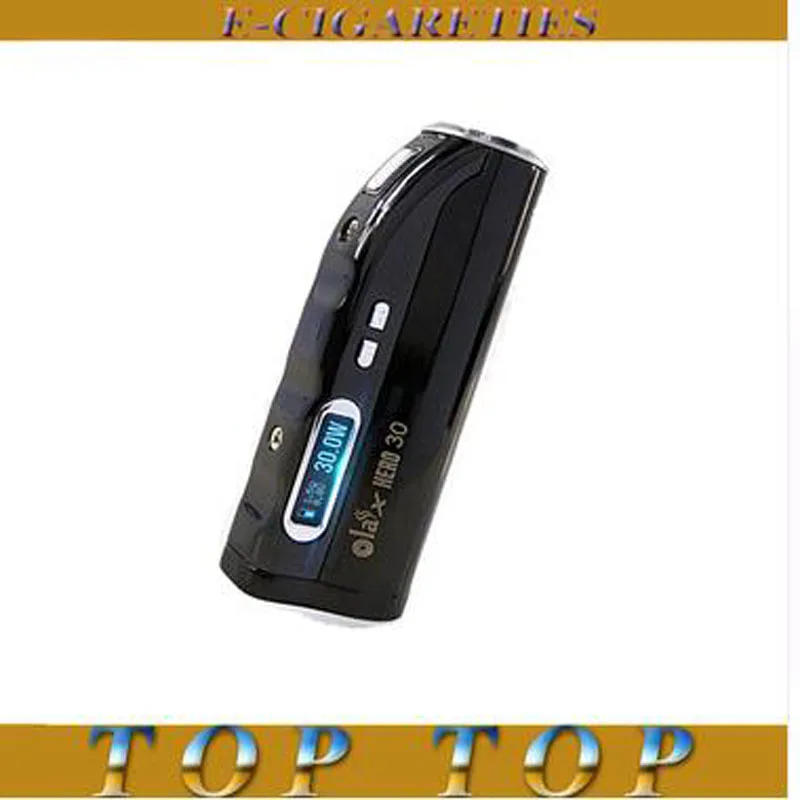 E-cigarette Olax Hero 30W Box Mod OLED Display Dual 510 Thread Electronic Cigarette Fits 18650 Battery With Gift Box 0524