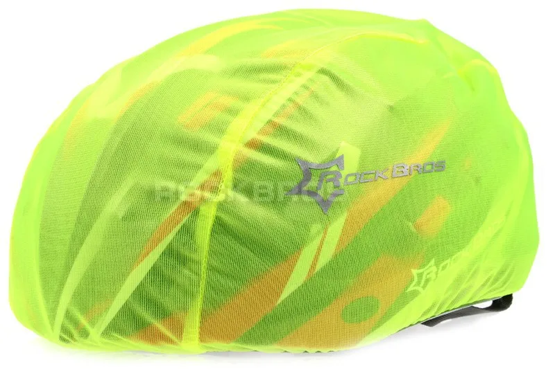ROCKBROS дождевик для велосипедного шлема ветрозащитный водонепроницаемый пыленепроницаемый MTB дорожный велосипед чехол для велосипедного шлема Новинка, 4 цвета