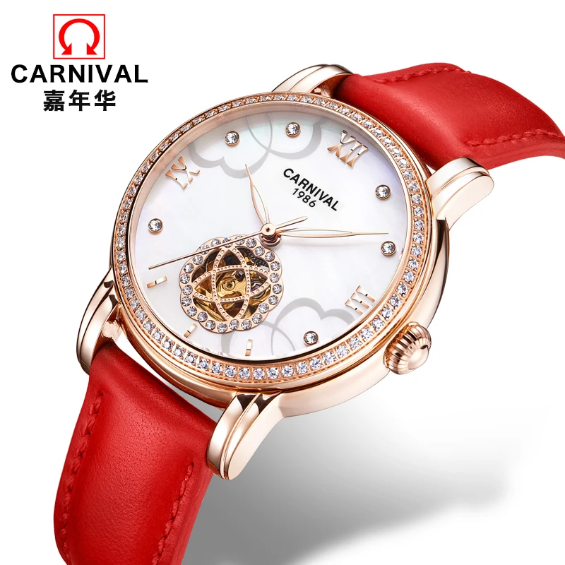 Buy Montre femme Fashion Tourbillon Watch Automatic