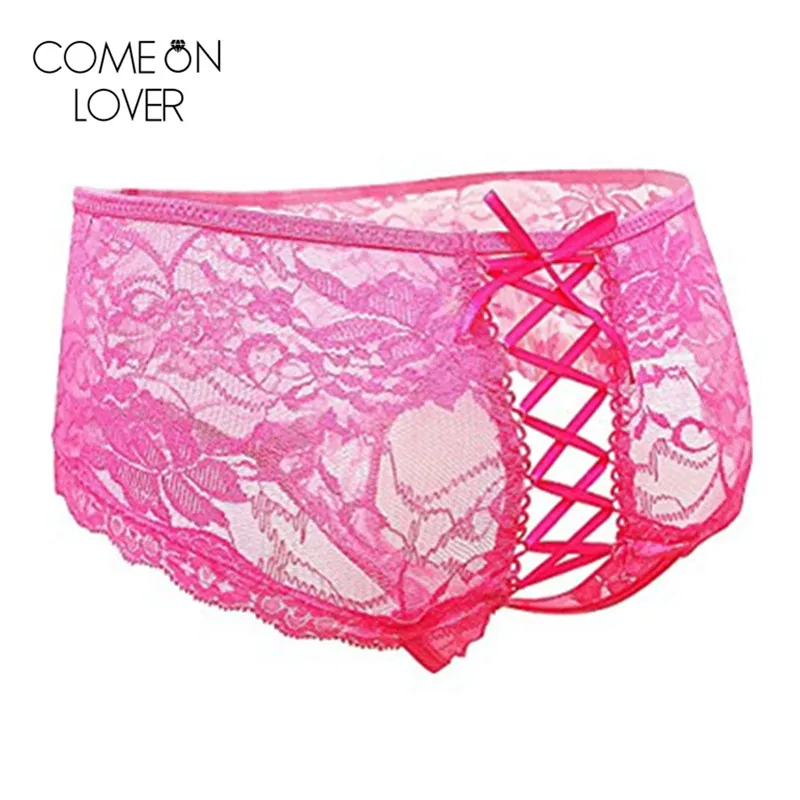 Comeonlover женское нижнее белье с вырезами красивые бандажные кружевные трусики