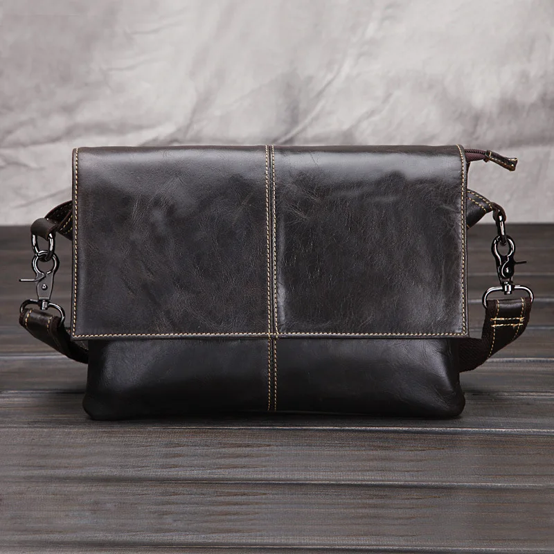 

GUSRIL Brand 2018 Designer Men Business Messenger Bags 100% Genuine Cow Leather Luxury Retro Briefcase Large Capacity for Ipad
